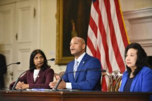 Wes Moore Instagram - Today I issued an executive order to establish the Maryland Department of Service and Civic Innovation.

It will be the home of the Service Year Option, through which high school graduates will have the opportunity to serve their communities and their state, be paid for their work, and learn skills that will serve them in their futures.

This department is going to channel the energy of Marylanders to solve our biggest problems.

I’m proud of this historic Executive Order and look forward to nominating a Secretary in the coming days and getting to work.