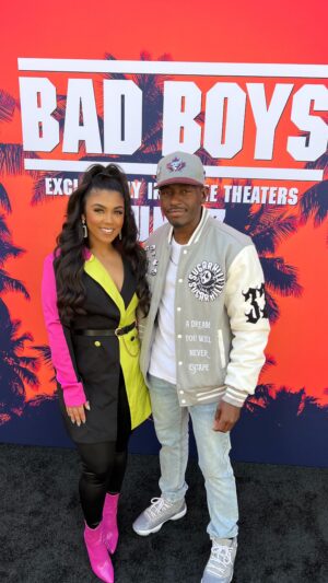 Wesley Armstrong Instagram - We’re both huge fans of the @badboys franchise. But even bigger fans of @willsmith and @martinlawrence thanks for the invite @sonypictures & @wearethinkjam #badboys