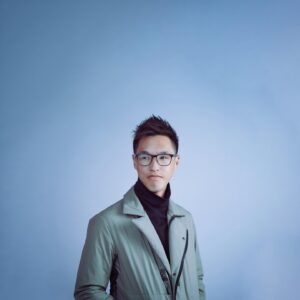 Wesley Chan Instagram - negative space face on my too much headroom headshot 😐