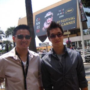 Wesley Chan Instagram - Story time.. Since the Cannes Film Fest just wrapped up, lemme take y’all to 2008 when @thewesleychan & I went to Cannes for the first time, why, and how it connects to today…

I was 23 and it was my first time going to Europe ever. We were a year out of college and @wongfupro was trying to make a movie. I talk about this experience a lot because it was my first taste of trying to make a “Hollywood movie” the traditional way. In 2008, no one cared that we had an emerging online audience, and warned us of casting Asians as leads. We were told to recast in order to pitch/sell a movie. We were told to go to the Cannes film fest to attract buyers and rub elbows with studio ppl. I always say that it was the ickiest I ever felt. (Although my future @bopomofocafe cofounder @ewangus did his best to help organize a productive and fun trip, complete with shots on the beach and flying @fareastmovement out to perform at fancy parties) 

The trip was eye opening and a huge learning experience. The whole process actually made me realize at the time that I didn’t wanna bend to Hollywood’s narrow minded standards and instead WF doubled down on building our YouTube community.

Btw the movie never got made. We shot a spec trailer and in it, there was this helmet Wes’ brother @chosetec made. It’s always been in out office and most recently it made a cameo appearance, 15 yrs after its first use, in our recent sketch on @ryanbergara’s head. In case you were wondering where that thing came from. Bio link to watch the new vid!

Thx for reading this far. With WF’s 20 yr anniversary coming up, should I share more throwback history??