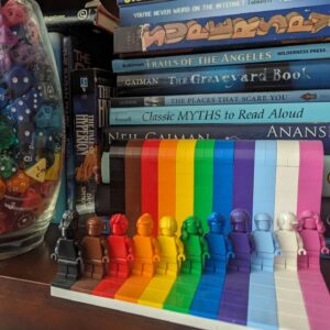 Wil Wheaton Instagram - From my game room to yours, happy Pride! 💜