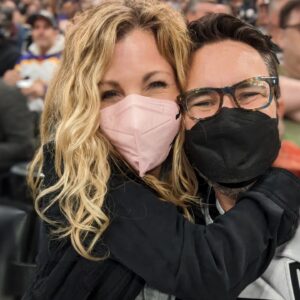 Wil Wheaton Instagram - Playoff hockey date with my favorite human. #GOKINGSGO #StanleyCup