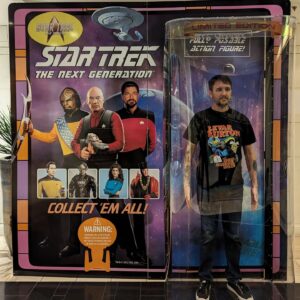 Wil Wheaton Instagram - "I want the Wesley action figure."

"We have Wesley at home."

Wesley at home: