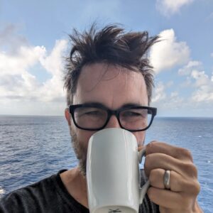 Wil Wheaton Instagram - This morning's bedhead is having such a wonderful time on @startrek_thecruise. I have never had a better time on a cruise or at a convention. I'm so grateful. If you're part of the cruise, thank you for making me feel so welcome, and respecting my boundaries. Star Trek fans are the best fans in the galaxy. 🖖