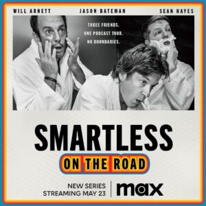 Will Arnett Instagram - Your favorite podcast is going on tour. 
#SmartLessOnTheRoad premieres May 23, only on Max. #StreamOnMax