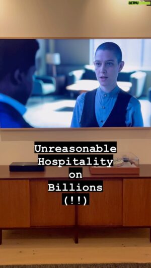 Will Guidara Instagram - It’s a VERY surreal feeling to be sitting on the couch with your wife watching one of your all time favorite TV shows, when out of nowhere one of your favorite characters starts quoting your book (!!) SO FREAKING COOL. Thank you to @briankoppelman and the entire team at @sho_billions for the love! 🙏❤️ #unreasonablehospitality