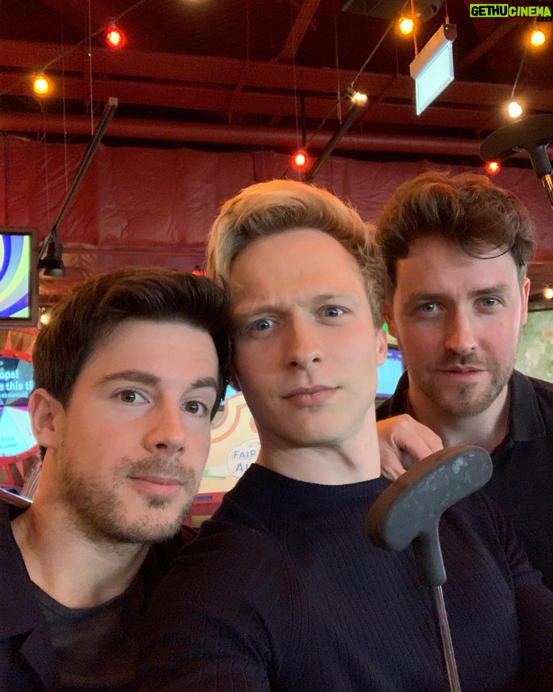 Will Tudor - 91.6K Likes - Had a brilliant birthday :) GREAT fun doing mini-golfing @puttshack with @mattnalton and @phlabey1 and then too many G&Ts 😜👌🏼