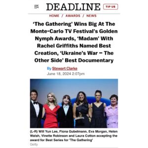 Will Yun Lee Instagram - A magical time at @festivaltvmonte_carlo ❤️ Beautiful from beginning to end. Congrats to all the winners and nominees!!! Me and @jennblee can’t wait to go back.