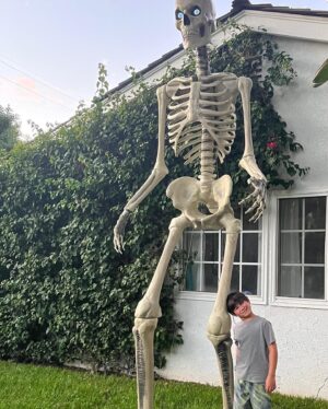 Will Yun Lee Instagram - 100 plus degree weather in the Valley and my son insists he needs Halloween to go up in September 😭😭😭 🎃🎃🎃🎃