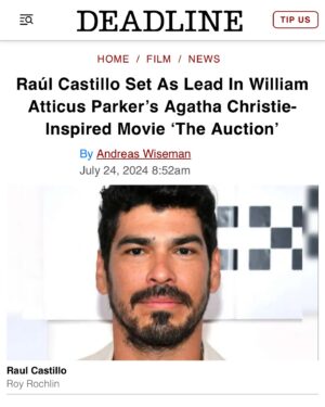 William Atticus Parker Instagram - so excited to work with one of my favorite working actors. can’t wait to show this to y’all. get ready for a wild ride.🦎