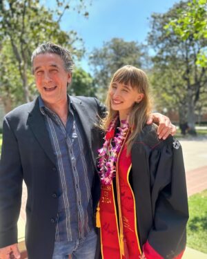 William Baldwin Instagram - Congratulations to our amazing, wonderful, talented daughter Jameson. ♥️

Such gratitude, appreciation and respect for the tremendous amount of devotion and passion you've put into this.
Love and adore you and are so proud of you.

Jameson Baldwin 
Summa Cum Laude
Class of 2024 
USC Roski School of the Arts