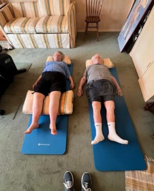 William Daniels Instagram - Bonnie and I getting ready for the Paris Olympics 💪🏼