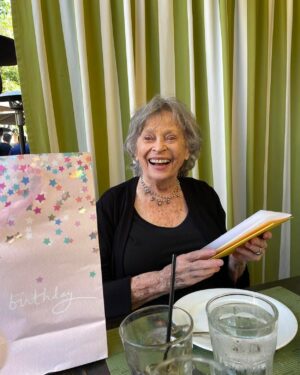 William Daniels Instagram - The face of my 95 year old bride on her birthday. Words can’t express how her love has made my life what it is today, but I think her smile can give you an idea. Happy Birthday Bonnie!
