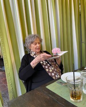 William Daniels Instagram - The face of my 95 year old bride on her birthday. Words can’t express how her love has made my life what it is today, but I think her smile can give you an idea. Happy Birthday Bonnie!