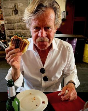 William H. Macy Instagram - Thank you @anticonoe one of the best sandwiches I’ve ever had in my whole mouth.
