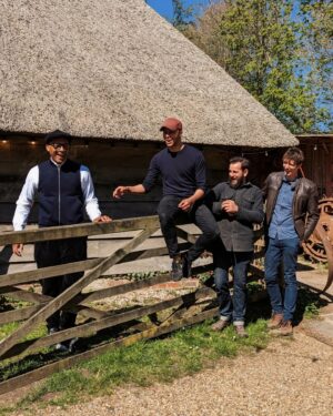 William Kirk Instagram - Classic school boy behaviour from @jaybladesmbe. All I wanted was a nice picture outside, but it turns out that shaking the gate whilst I'm sitting on it is more entertaining.... 🤨😁

.
.
.

#therepairshop