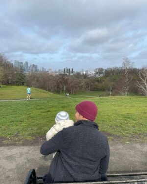 William Kirk Instagram - Woolly hat weather, but still the best end to my week ❄️🌳