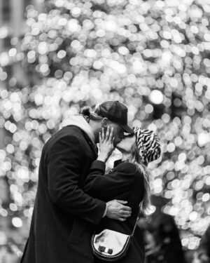 William Morrissey Instagram - 💍
Huge thank you to our amazing photographer @roushoots who was an absolute trooper in 11 degree weather! She captured the most special moments ❤️