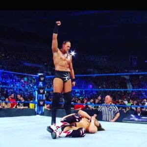 William Morrissey Instagram - Big Man>Little Man #BigBambino #SDLive #WWE
