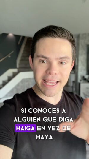 Willy Martín Instagram - Aquí la explicación del uso correcto de “HAYA”:

El uso de haiga como verbo y sinónimo de haya es sumamente criticado. Ortográficamente es incorrecto y es catalogado como un barbarismo, es decir, una incorrección a un mal uso del lenguaje.

Haya es la primera y tercera persona del singular en tiempo presente y en modo subjuntivo del verbo haber. Significa poseer, ocurrir, celebrarse, existir, o estar en alguna parte, por ejemplo: ojalá que haya mucha comida en la fiesta de mañana.

#HablemosBien 🗣️