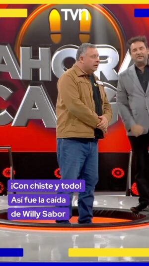 Willy Sabor Instagram - 🧍🏻‍♂️🕳️ #AhoraCaigoPrimeEnTVN 

¡Con chiste y todo! Así fue la caída de Willy Sabor @willysaboroficial @ahoracaigochile