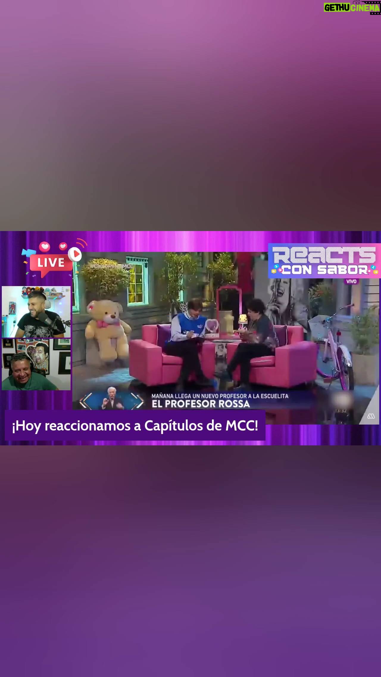 Willy Sabor - 379 Likes - ¿Ya vieron Reacts con Sabor en Twitch?
El domingo lo pasamos increíble reaccionando a algunos capítulos de Morandé con Compañía 🤣 Como cuando @betoespinozaoficial censó a nuestro querido @gonzalocaceresoficial 🤪😂
¿Te acuerdas de algun capítulo o sketch en especial o a qué te gustaría que reaccionemos?
Suscríbete en Twitch al canal willysabor_oficial o búscanos en YouTube como Reacts con Sabor
¡Pronto un nuevo capítulo! Y no olvides seguirnos en Instagram @reactsconsabor 😉