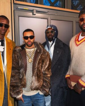 Winston Duke Instagram - Weather cold but Fit is fire …
 #parisfashionweek #winstonduke #mensfashionweek #blackmenstyle #mensstyle