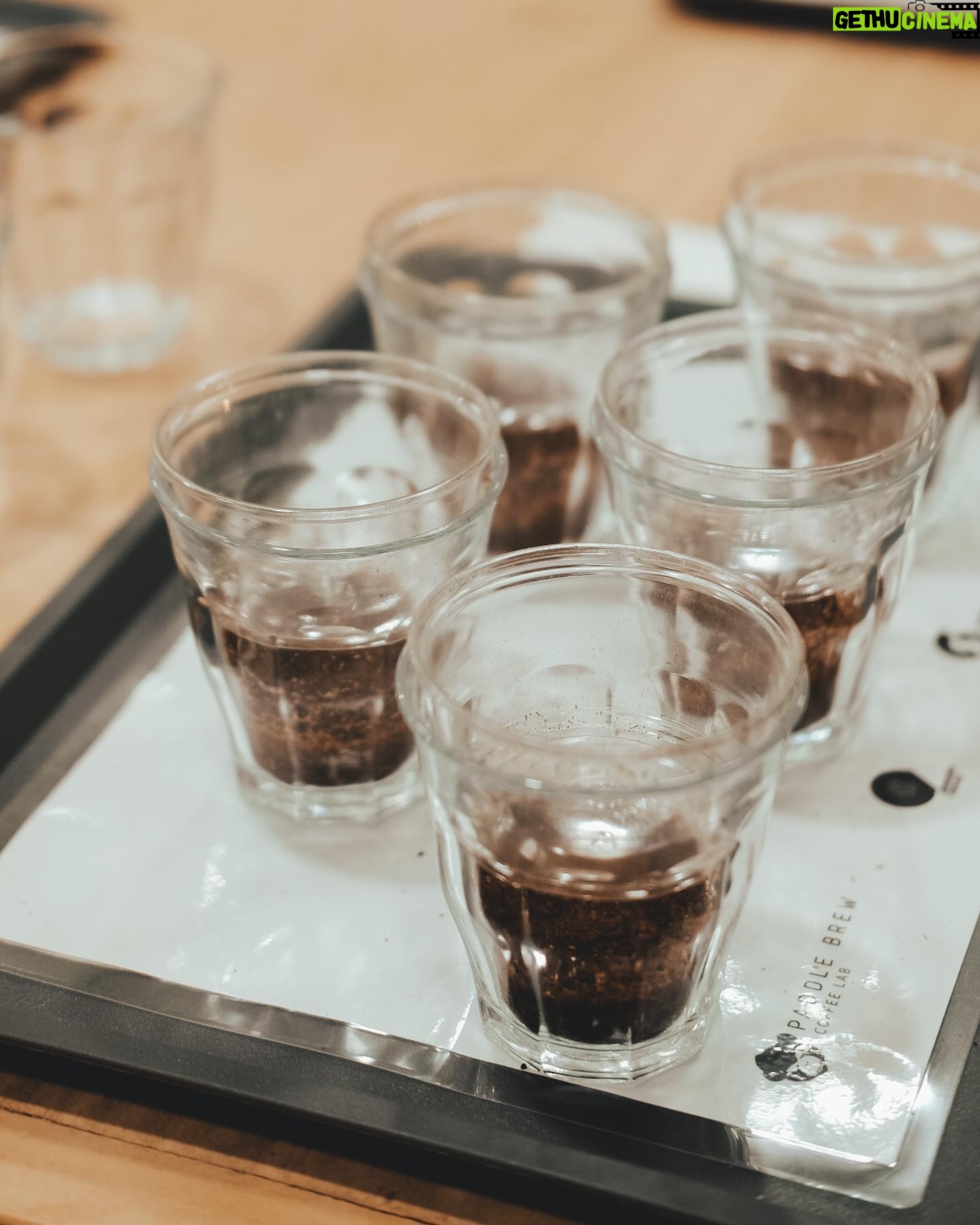 Wira Nagara - 20.6K Likes - Secangkir kopi selalu mampu mengikat penikmatnya. Entah itu perbincangan di kedainya, foto ceria di sudutnya, atau bergumam di mejanya. Semua berkumpul dengan pesanan favorit berbahan dasar sama: robusta atau arabika.
.
Maka nikmatnya kuselami lewat kelas sensori agar lebih mengerti kekayaan rasa yang berseri dari tiap biji kopi. Empat hari yang berkesan, memberi jawaban lewat teori dan praktek yang menyegarkan penasaran.
.
Jadi, bagaimana kopimu hari ini? Apa aromanya membelaimu, pahitnya sadarkanmu, masamnya cerahkanmu, dan rasanya memelukmu?
.
Dan kita selalu punya jawabannya, sebab kopi adalah kumpulan rasa yang membingkai senyum peminumnya.
.
— Wira Nagara, sobat SCA (Suka Cama Amu) ☕️🌿
