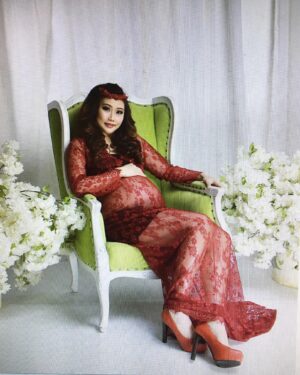 Wiwiek Michiko Instagram - My maternity picture..😊🙂lately update
