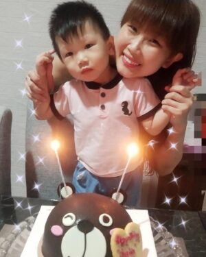Wiwiek Michiko Instagram - My baby boy is turning two 😘😘💋💋🎊🎉🥳