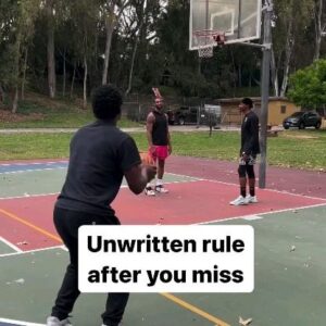 Wood Harris Instagram - Give me my layup. I'm from Chicago. u get a layup after a miss. It's weird not to pass the rock. 
Slim Noble 7