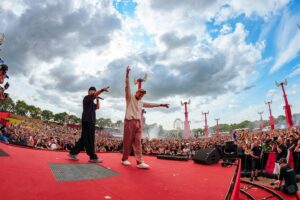 Wouter Janssen Instagram - We are still buzzing from yesterday’s performance at @defqon1. We cherish and treasure moments like this forever. We felt the love and appreciation from our Hardstyle fans and the entire hardstyle community. It truly felt like a homecoming after all these years. To see and feel the response on all our new and old music is just prodigious!! We will be forever grateful thanks ❤️ SHOWTEK 

#defqon #defqon1 @q_dance @dsturbnl @adrenalizedj @mcdv8 @djzany @lastblastnl @skinkrec #hardstyle #defqon2024 #showtek #fts #fuckthesystem #coloursoftheharderstyles #hardstyler #hardstylefamily #hardstylemusic #foryou