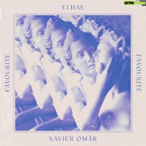 Xavier Omär Instagram - Artwork for new single. “my favourite” drops Friday. 

XO 🤝🏾 ELHAE 

🎨: @theinomhus