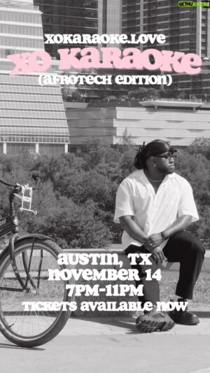 Xavier Omär Instagram - Don’t have me out here waiting for y’all at @afro.tech ! #XOKaraoke launches on 11.14.22 . Early Bird Tickets and full details available at my link.

#afrotech