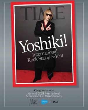 YOSHIKI Instagram - Variety magazine cover. I received the honor of “International Achievement In Music 2024” Thank you so much for your support.
米国、業界紙バラエティの表紙。「International Achievement In Music 2024」の栄誉を受賞しました。
みんなサポートありがとう🌹

Yoshiki

#variety #cover #表紙 #yoshiki #xjapan #maisonyoshiki #yoshikimono #yoshikitty #ybyyoshiki #thelastrockstars #yoshikiunderthesky