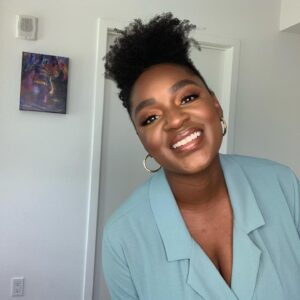 Yaani King Mondschein Instagram - Did some fun press for KON yesterday. Thank you @jazzemakeup and @adenarohatiner for pulling me together!! B T Dubs did y’all catch episode 6 last night? 👀 #TeamBridgette #FreeBridgette @owntv #YaaniKingMondschein