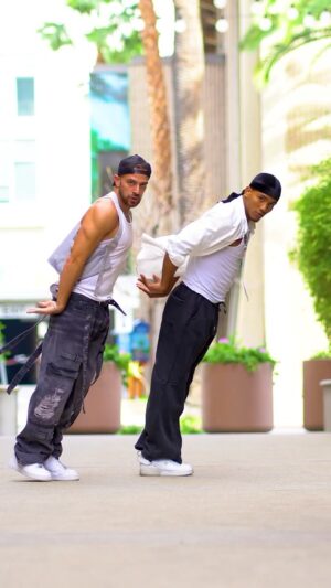 Yainer Ariza Instagram - Annie is okayyy! 😎😂

Been a min we danced together! Let us know what you think of this one

Dc: @tribe.99.choreo 
#smoothcriminal #michaeljackson #mj