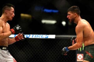Yair Rodríguez Instagram - To a true legend, with respect. Happy retirement, it was an honor share the octagon with you.