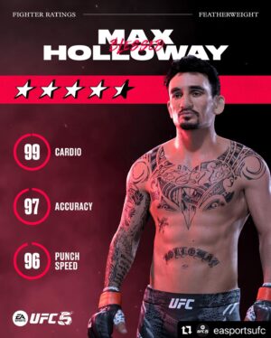 Yair Rodríguez Instagram - More Featherweights in #UFC5 😤
@easportsufc