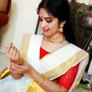 Yami Sona Instagram - 🌸Onam🍂🌸varavayee😊