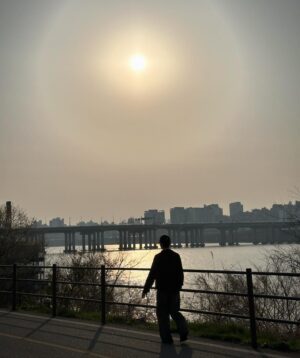 Yang Jun-mo Instagram - 벚꽃 다 어디갔니..?