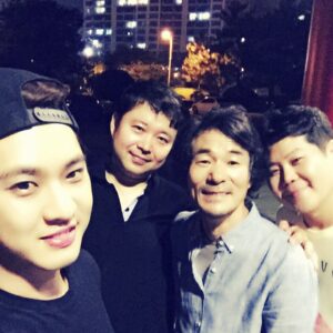 Yang Seung-ho Instagram - 진짜 끝!! 고생하셨습니다! #로큰롤할배 #승호 #오광록선배님 #이장희감독님 #변계형 #훗