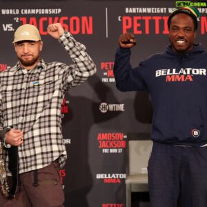 Yaroslav Amosov Instagram - That's a wrap on our Chicago press conference 🔥

We're closing in on fight night. Who will reign supreme inside the @wintrustarena on Friday? 🤔

#Bellator301 | Friday, 9pm ET / 6pm PT | @shosports 🇺🇸