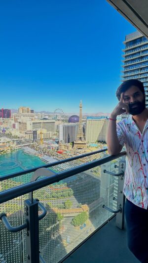 Yash Soni Instagram - To the finest stay of USA. To Vegas. Thanks @patelprocessing.studios for showing Vegas the way it should be seen.