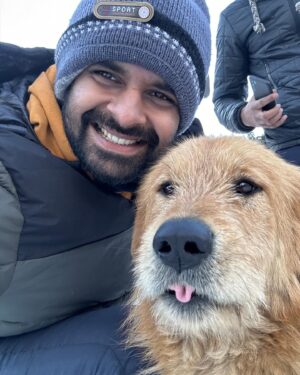 Yash Soni Instagram - From the first snow trek.

#Kedarkantha #JudaKaTalab #summit #snow