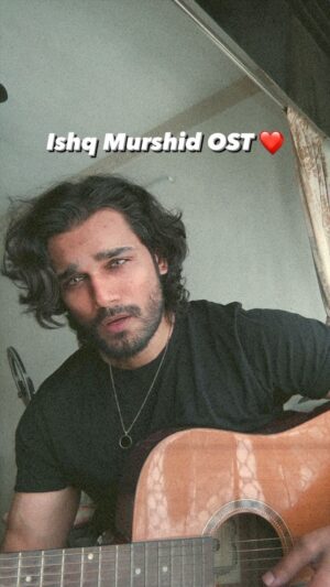 Yasser Desai Instagram - Meri Amma ka favorite drama these days! ❤️😄
Aur jhoot Kyun bolna, mujhe bhi acha lagne lagaaa hai! 🙈❤️😍

#yasserdesai #unplugged #ishqmurshid #ahmedjehanzeb