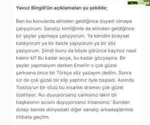Yavuz Bingöl Instagram - 