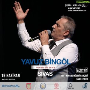 Yavuz Bingöl Instagram - Veysel’siz 50 Yıl konserleri 19 Haziran’da Sivas’ta başlıyor.. Tüm konserler ücretsizdir.. 
 #veyselsiz50yıl