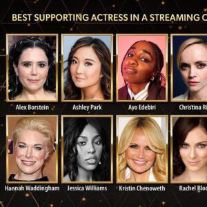 Yeo Yann Yann Instagram - @hollywoodcriticsassociation The 2023 HCA TV Awards nominees for Best Supporting Actress in a Streaming Comedy Series are:

Alex Borstein - The Marvelous Mrs. Maisel
Ashley Park - Emily in Paris
Ayo Edebiri - The Bear
Christina Ricci - Wednesday
Diana Maria Riva - Dead to Me
Hannah Waddingham - Ted Lasso
Jessica Williams - Shrinking
Kristen Chenoweth - Schmigadoon!
Rachel Bloom - Reboot
Yeo Yann Yann - American Born Chinese

#HCATVAwards#TheMarvelousMrsMaisel#EmilyinParis#TheBearFX#Wednesday#shrinking#deadtome#TedLasso#Schmigadoon#AmericanBornChinese#REBOOT @ambornchinese