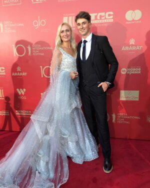 Yevgeniy Malyarchuk Instagram - Lights✨Camera 🎥Action❤️ Red Carpet Odessa International Film Festival✨❤️ #redcarpet #love #peace #duke #oiff #redcarpetstyle #shinebright